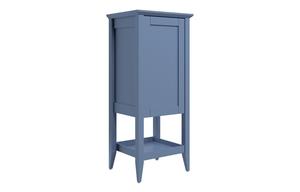 Kina 470mm Floor Standing 1 Door Midi Boy Unit - Matt Misty Blue